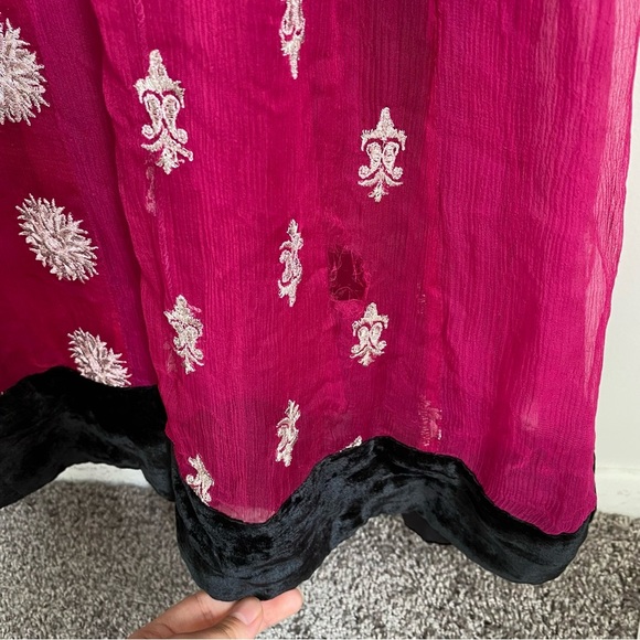 Traditional Shalwar silk dress XL - Picture 7 of 9